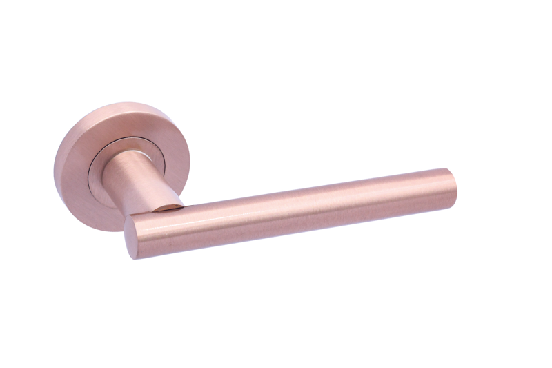 Ironmongery Hyperion Rose Gold Privacy Handle Pack