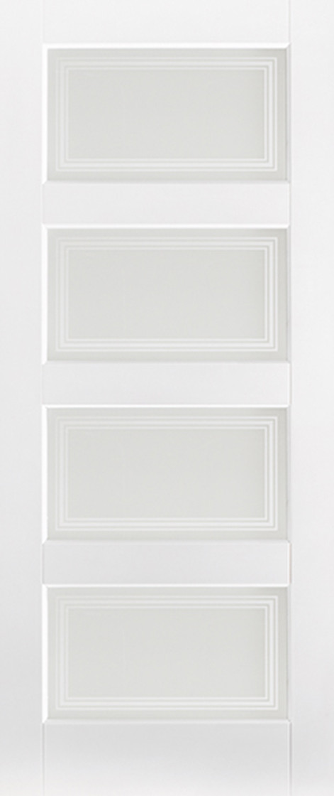 White Contemporary Glazed 4L