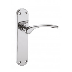 Ironmongery Musca Polished Chrome Privacy Handle Hardware Pack
