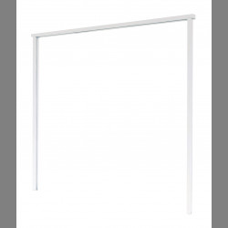 Universal Garage Door Frame White Primed